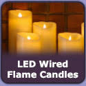 Low Voltage LED Moving Flames Candles
