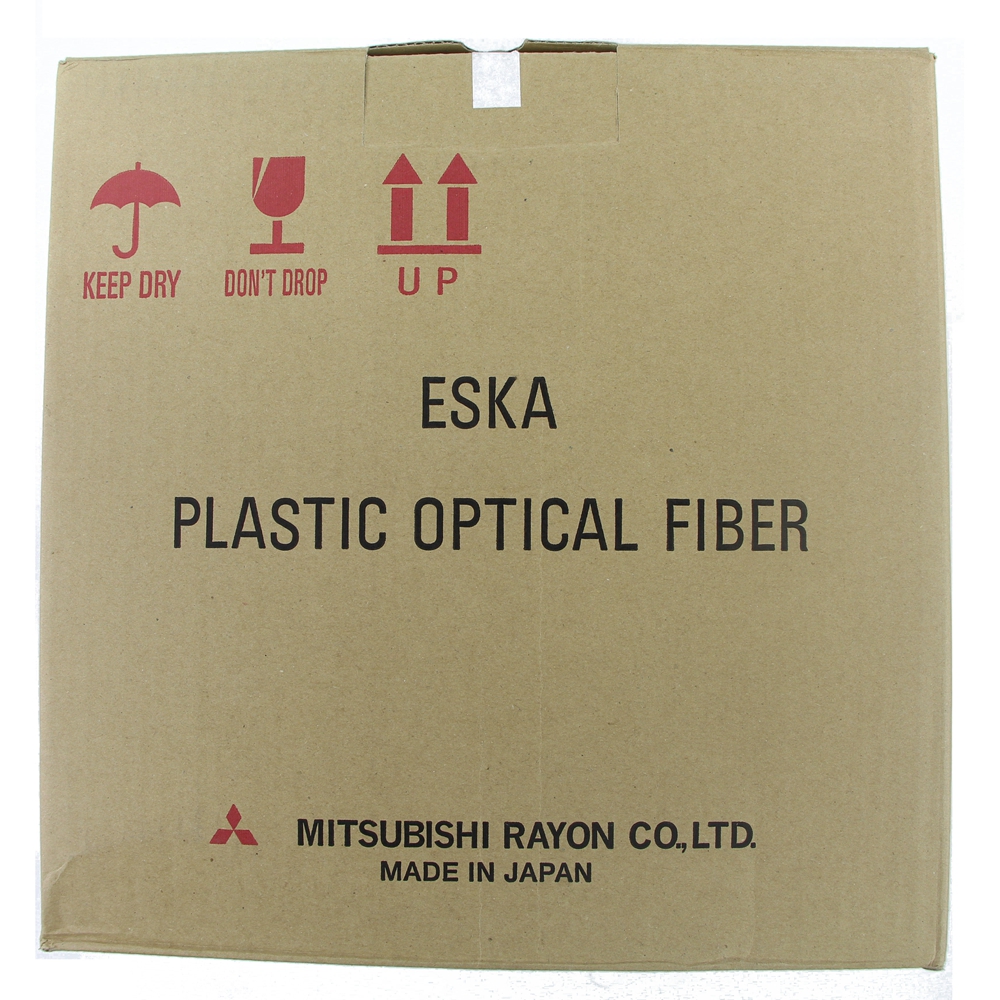 Glasfaser Lichtwellenleiter Ø1mm Mitsubishi Eska™ CK-40 1500m Rolle